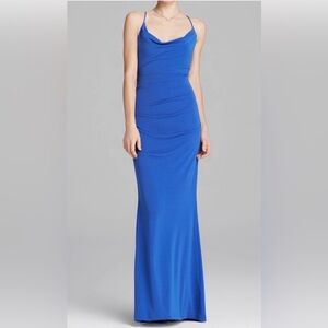 Nicole Miller Carly Blue Gown, size 2